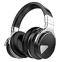 Silensys E7 Active Noise Cancelling Headphones Wireless Bluetooth Headphone with Microphone Deep Bass Over Ear, Comfortable Protein Earpads, 30 Hours…