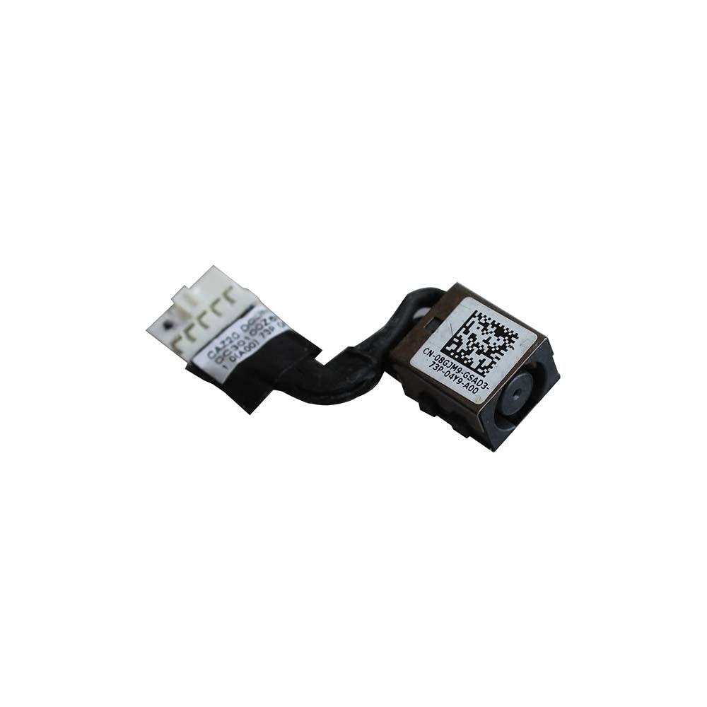 HSSDTECH DC-in Power Jack Cable Socket Charging Port Harness Replacement for Dell Latitude 7480 7490 E7480 7491 E7490 E7491 7280 7290 7380 8GJM9
