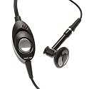 Mono Hands-Free Headset Premium Wired Earphones 2.5mm w Microphone for Verizon BlackBerry 8830 - Verizon Casio G-Zone Ravine C751 - Verizon Casio…