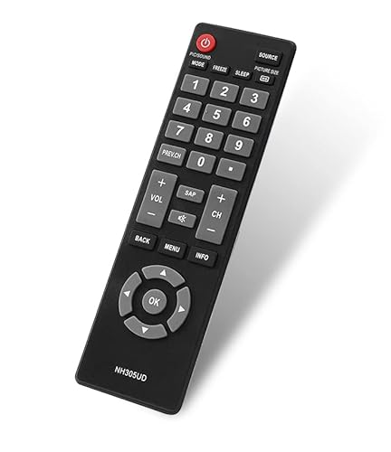 Replacement Remote Control for Emerson TV LF501EM4 LF501EM4F LF501EM5F LF501EM6F LC320EM3FA LF461EM4 LF461EM4A LF402EM6 LF402EM6F LF501EM4A Funai
