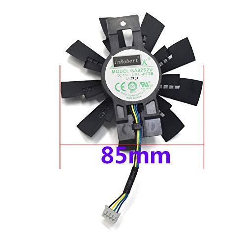 inRobert GA92S2U Video Card Cooling Fan Replacement for Zotac GTX 1070/1080/1070 Ti Extreme Graphic Card (1set(3pcs))