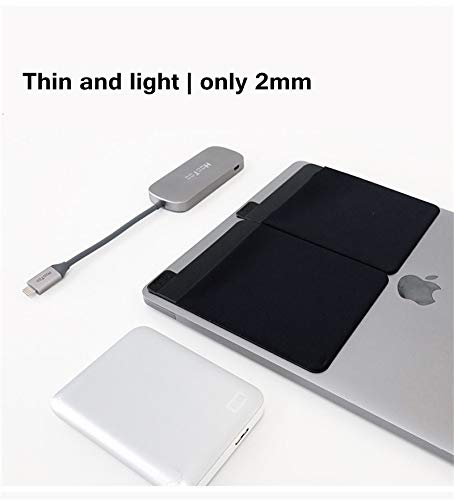 Portable External Hard Drive Pocket Holder, Storage Bag for Laptop i Pad, Storage Organizer for Battery Pack, Wireless Mouse, Cable, Earphone and Pen