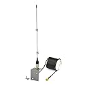 SUPERBAT 800mhz 900mhz Antenna Wide Band Omni-Directional Lora Antenna Fixed Bracket Wall Mount with SMA Cable for Cellular Router Gateway Repeater