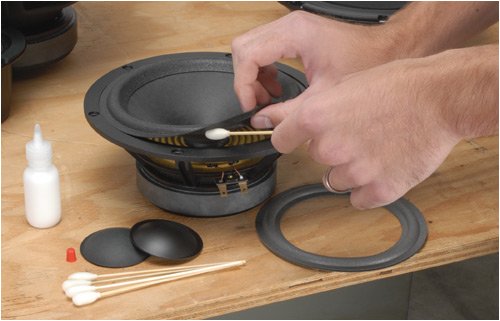 Speaker Surround Re-Foam Repair Kit For 8" Cerwin Vega Woofer