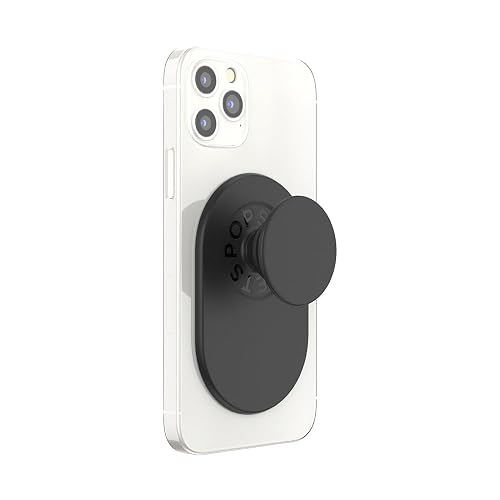 PopSockets PopGrip for MagSafe, Magnetic Phone Grip & Stand, Swappable Top, Secure Grip for iPhone MagSafe Cases, Kickstand for Hands-Free Viewing