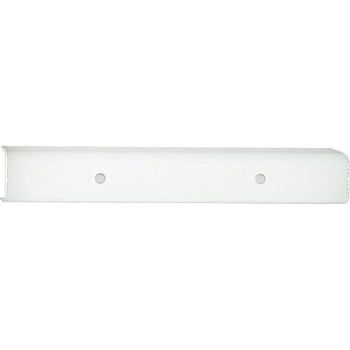 Progress Lighting Channel Glass Collection 4-Light Glass Traditional Bath Vanity Light, Indoor, P3110-30, White