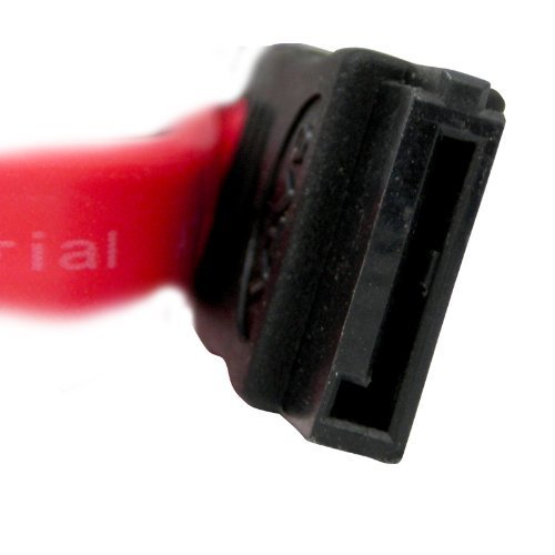 SATA Data Cable w/ One Right-Angle Connector - 18 inches