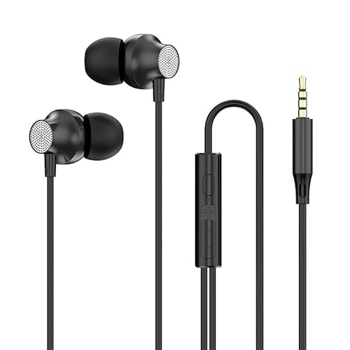 Wired Headphone Compatible with Fire 7 Tablet, Replacement for Kindle Fire HD 10 HD 8 Earphone, iPhone 6 5 Old Gen, Samsung S6 J6 Corded Headset