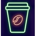 FireFly Home and Décor Designer Neon LED Signage Wall Light Hanging Decoration for Kids Room, Living Special Occasion Holidays 12V Power Supply
