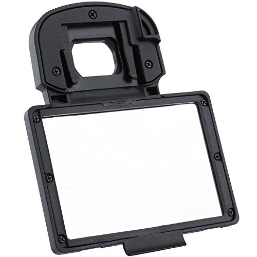 STSEETOP Screen Protector for Canon 7D Mark II with Clip-On Frame - Shatterproof Snap Installation, No Adhesive or Bubbles, Anti-Scratch Edge