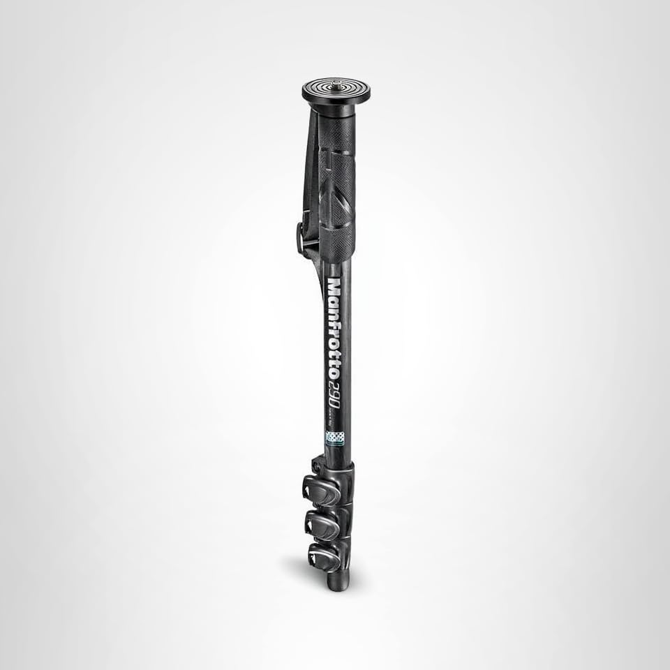 Manfrotto 290 Carbon Fiber 4-Section Monopod (MM290C4US)