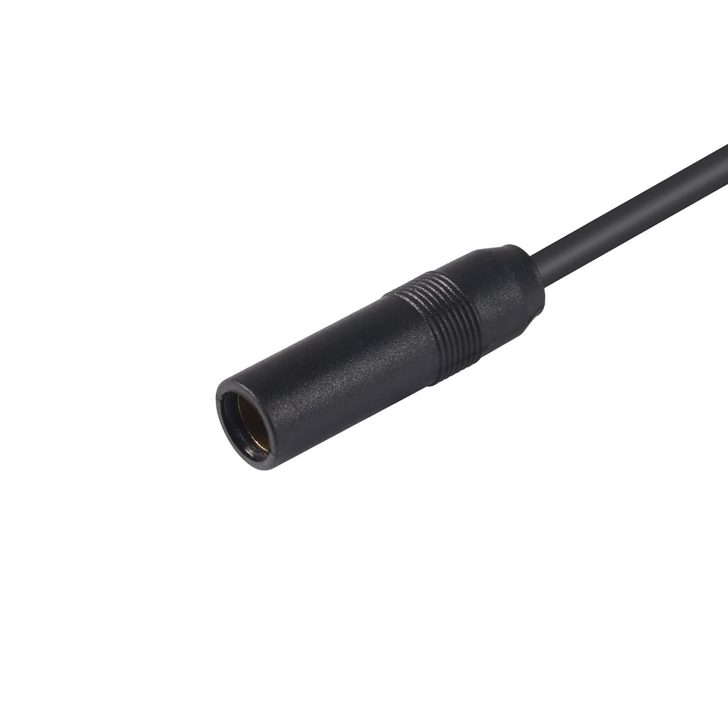DORHEA 19.6inch/50cm Car Radio Antenna Extension Cable, Universal Coaxial Cable Adaptor, DIN Plug Connector, Compatible with Car Stereo, Head Unit