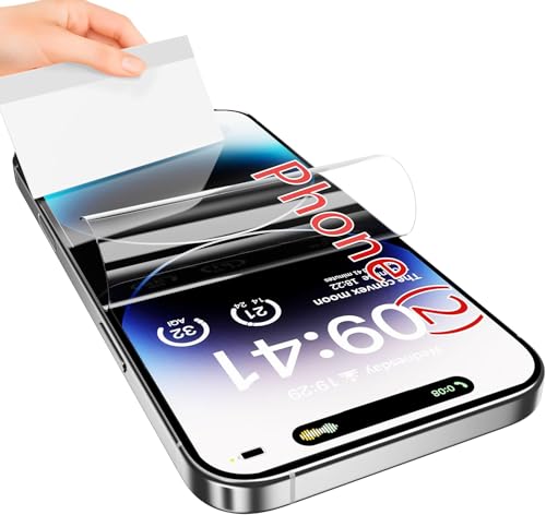 JUVENPROTO 3 Pack for Samsung Galaxy A36 TPU Films Screen Protectors, Fingerprint Unlock, HD Clear, Anti Scratch, Bubble Free, Ultra Thin, Easy