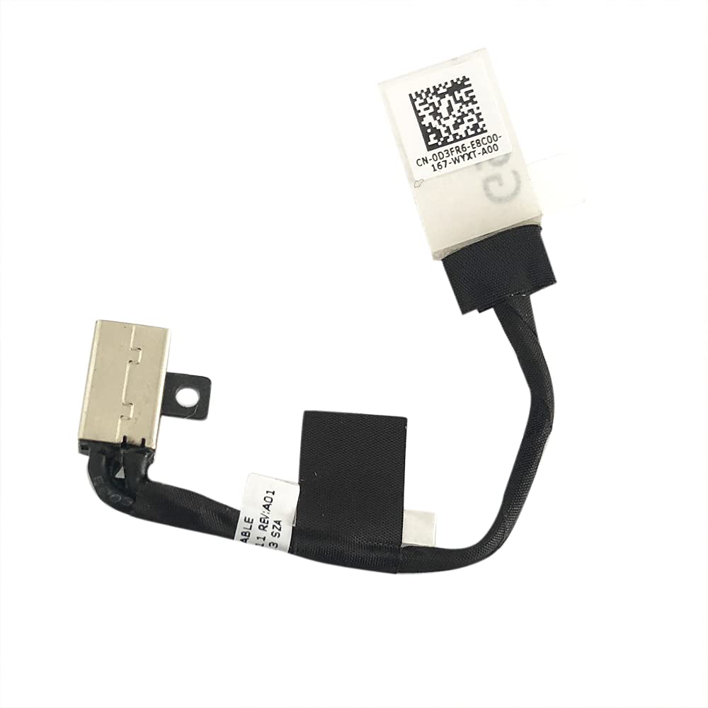 Zahara DC Power Jack Charging Port Cable Connector Replacement for Dell Inspiron 14 7415 2-IN-1/5410 14" 2 in 1 P147G 450.0N804.0011 0D3FR6 D3FR6