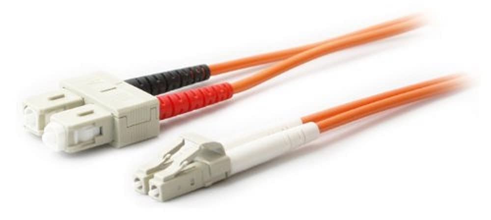 AddOncomputer.com AddOn Add-SC-LC-3M6MMF 3M OM1 Orange Duplex Patch Cable
