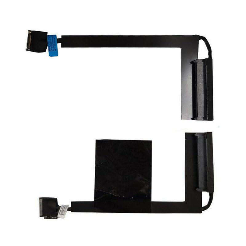 HUANMEFANG New 2.5" HDD Caddy Enclosure Bay Right &Left Side Hard Disk Drive Cable Connector + Sticker for Lenovo Thinkpad P50 P51 Compatible