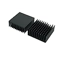 LuoQiuFa Aluminum Heatsink Cooler Radiator Cooling 35mm x 35mm x14mm Heat Sink Module (Pack of 2)