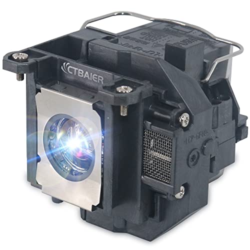CTBAIER ELP57 for EPSON ELPLP57 powerLite Home Cinema EB-440W EB-450W EB-450Wi EB-460 EB-460i EB-450WiEDU EB-460iEDU EB-460EDU V13H010L57 Replacement