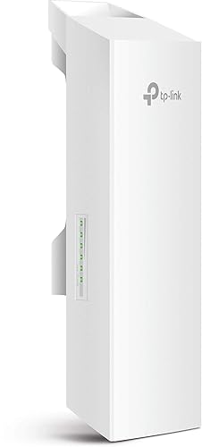 TP-Link 2.4GHz N300 Long Range Outdoor CPE for PtP and PtMP Transmission | Point to Point Wireless Bridge | 9dBi, 5km+ | Passive PoE Powered w/Free