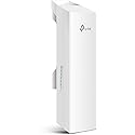TP-Link 2.4GHz N300 Long Range Outdoor CPE for PtP and PtMP Transmission | Point to Point Wireless Bridge | 9dBi, 5km+ | Passive PoE Powered w/Free