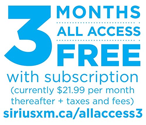 SiriusXM Stratus 7 Satellite Radio with Vehicle Kit | 3 MONTHS ALL ACCESS FREE WITH SUBSCRIPTION