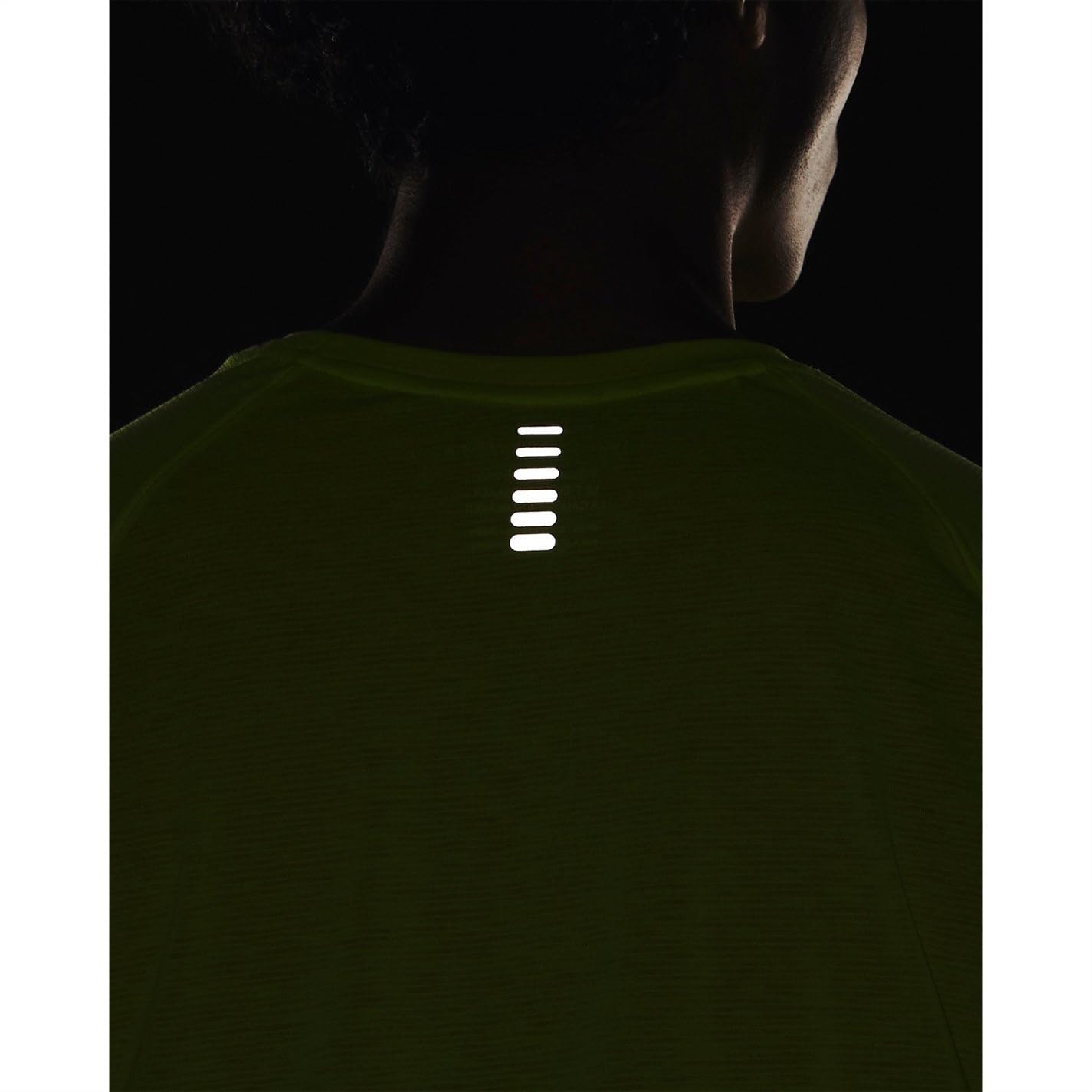 Under Armour Streaker Short Sleeve Lime Surge/Lime Surge/Reflective LG