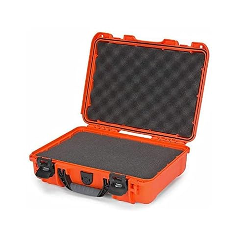 NANUK 910 Hard Case with Customizable Cubed Foam, IP67 Waterproof, Dustproof and Impact Resistant, 14.3” x 11.1” x 4.7”, Rugged Construction