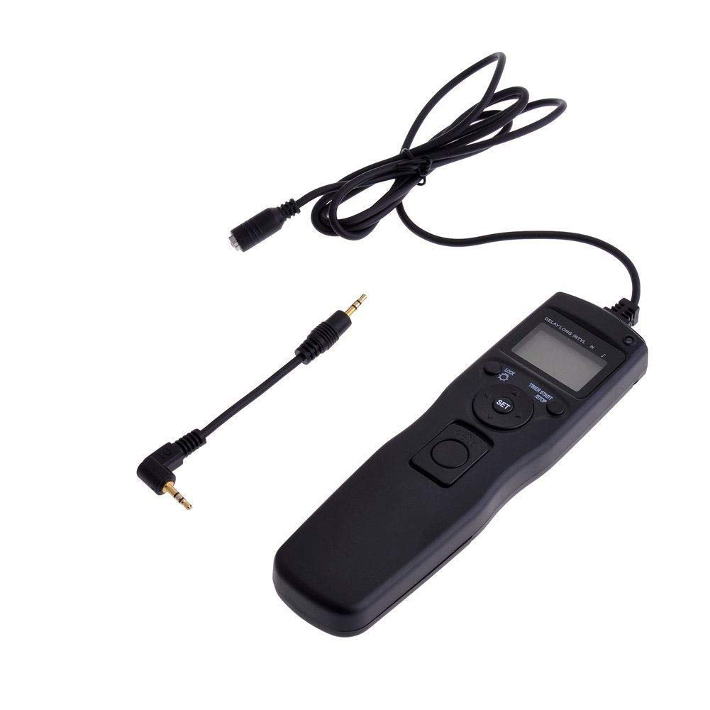 ABUYCS Timer Remote Control Shutter Release for Canon EOS 1500d 1300d 1200d 1100d 1000d 650d 600d 550d 500d 450d 400d 350d 300d 100d 60d 70d Digital