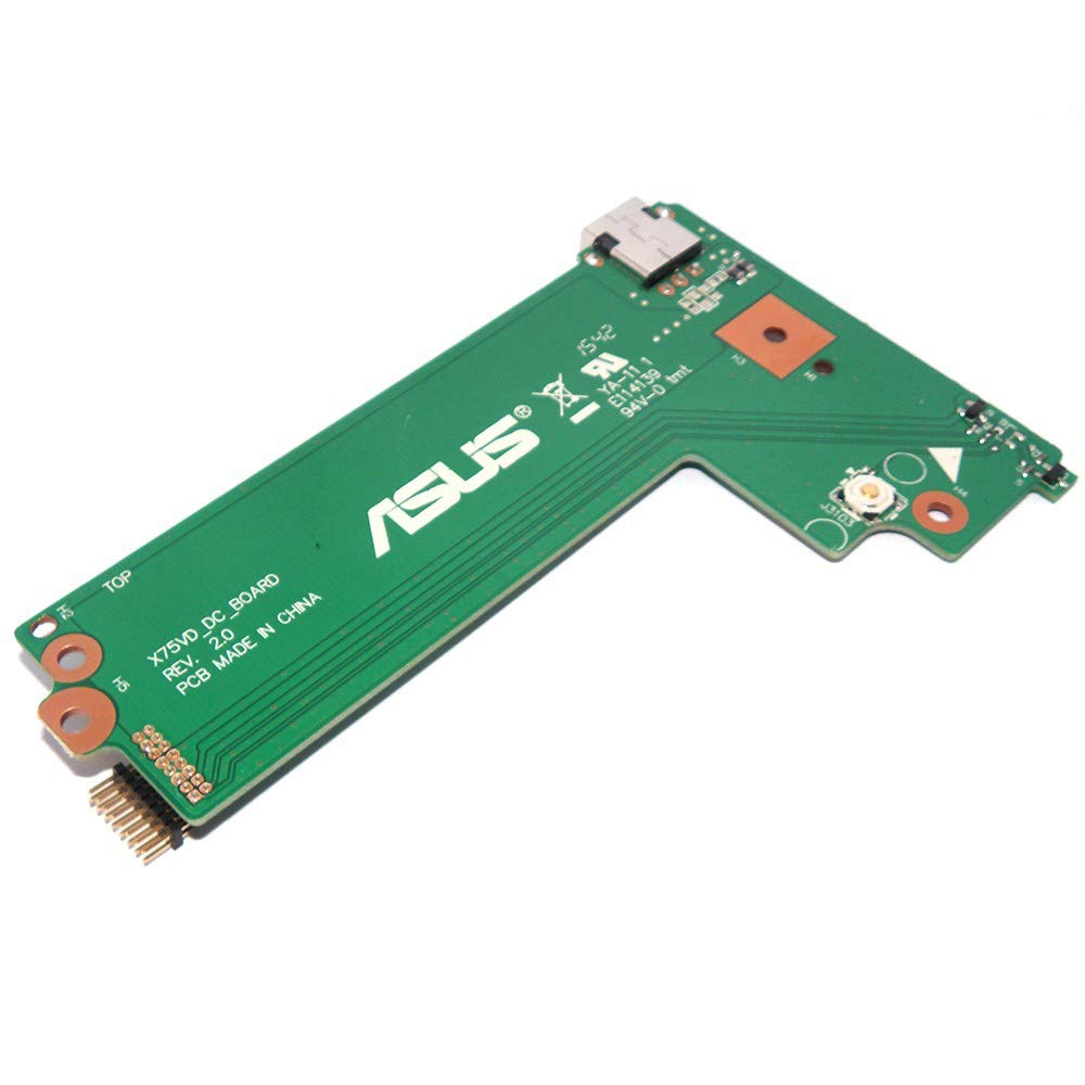 DC-in Power Jack Button Board for Asus X75A X75VD F75VD X75VB X75VC R704VC X75A-DH32