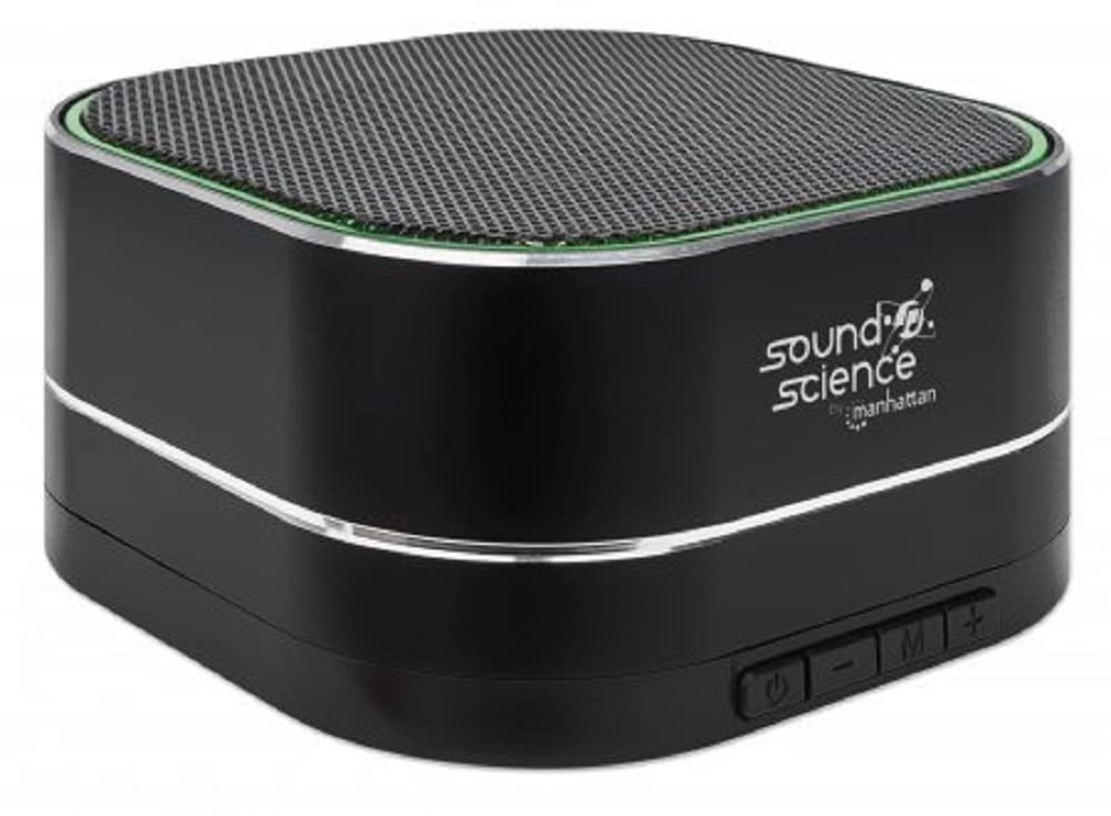 MANHATTAN Metallic Bluetooth Speaker (Clearance Pricing), W128290959 ((Clearance Pricing), Microphone, Fm Radio, Decent Sound Output (3W), 6 Hour