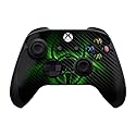 MIGHTY SKINS Carbon Fiber Skin Compatible with Xbox Series X and S Controller - Bio Glare | Protective, Durable Textured Carbon Fiber Finish | Easy
