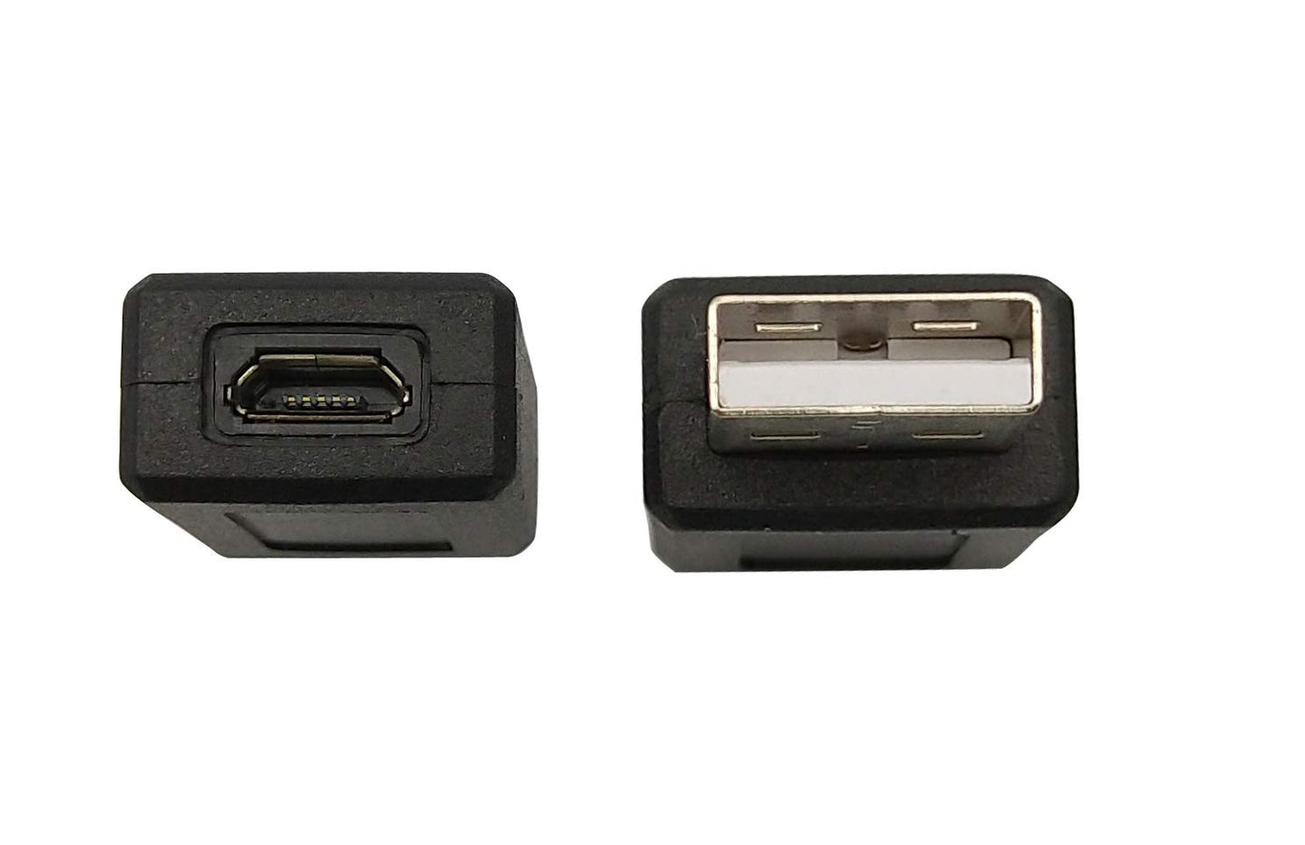 Posdou USB 2.0 Male to Micro USB Female Connector Adapter (2 Pack)