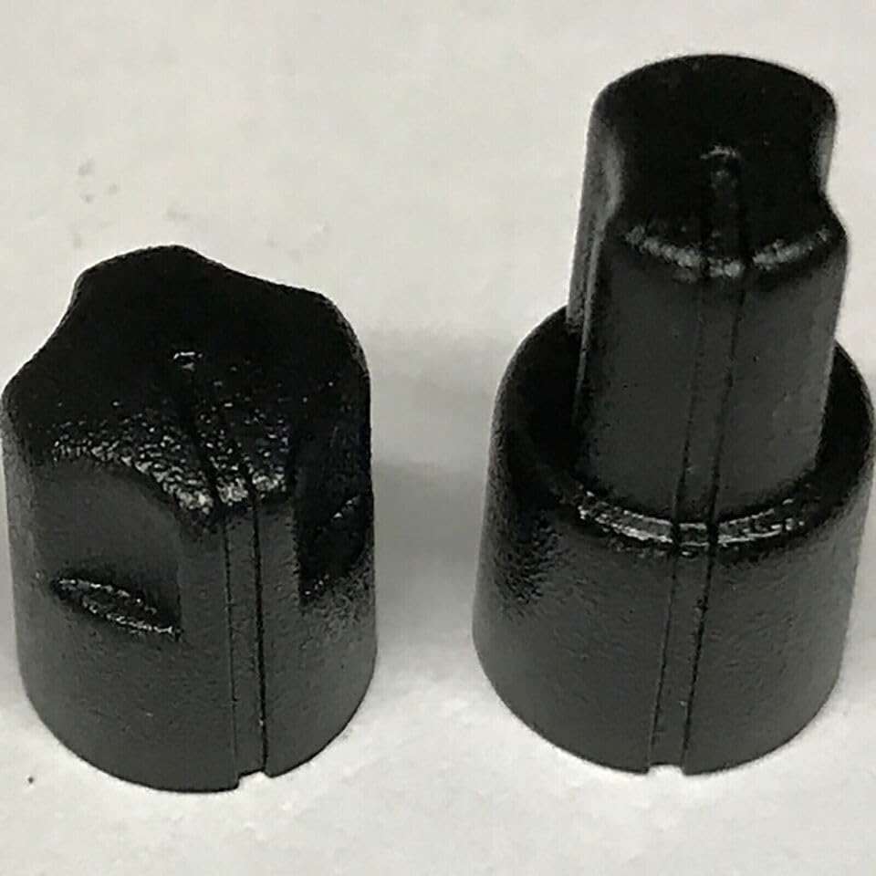 suchinch 2PC Volume Knob and Channel Knob FM Power Switch Cap Fit for P200 HT600 MT1000 Radio