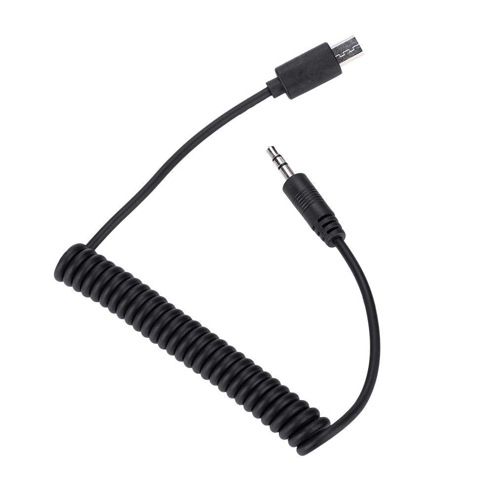 RM-VPR1 3.5mm/2.5mm Shutter Release Cable Cord for A7III/A9/A99 II/A7 II/A6500 Camera(3.5mm-)