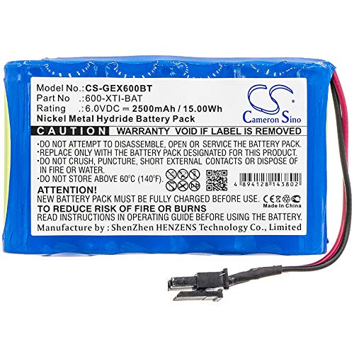 2500mAh Replacement Battery for GE Interlogix Simon XTi Wireless, GE Simon Xti, GE Simon XTi Control Panel