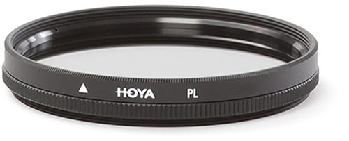 HOYA 40.5mm Polarizing Filter (Non-Coated) - Glare-Reducing Camera Lens Filter for Manual Focus Lenses with Rotating Slim Aluminum Frame, Optical
