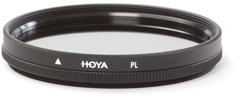 HOYA 40.5mm Polarizing Filter (Non-Coated) - Glare-Reducing Camera Lens Filter for Manual Focus Lenses with Rotating Slim Aluminum Frame, Optical