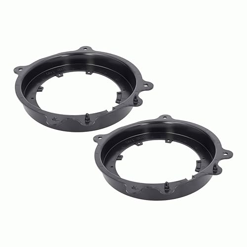 Metra Speaker Adapter Plate for Tesla Model 3 2017-Up Model Y 2020-Up, Black, 2 Pack