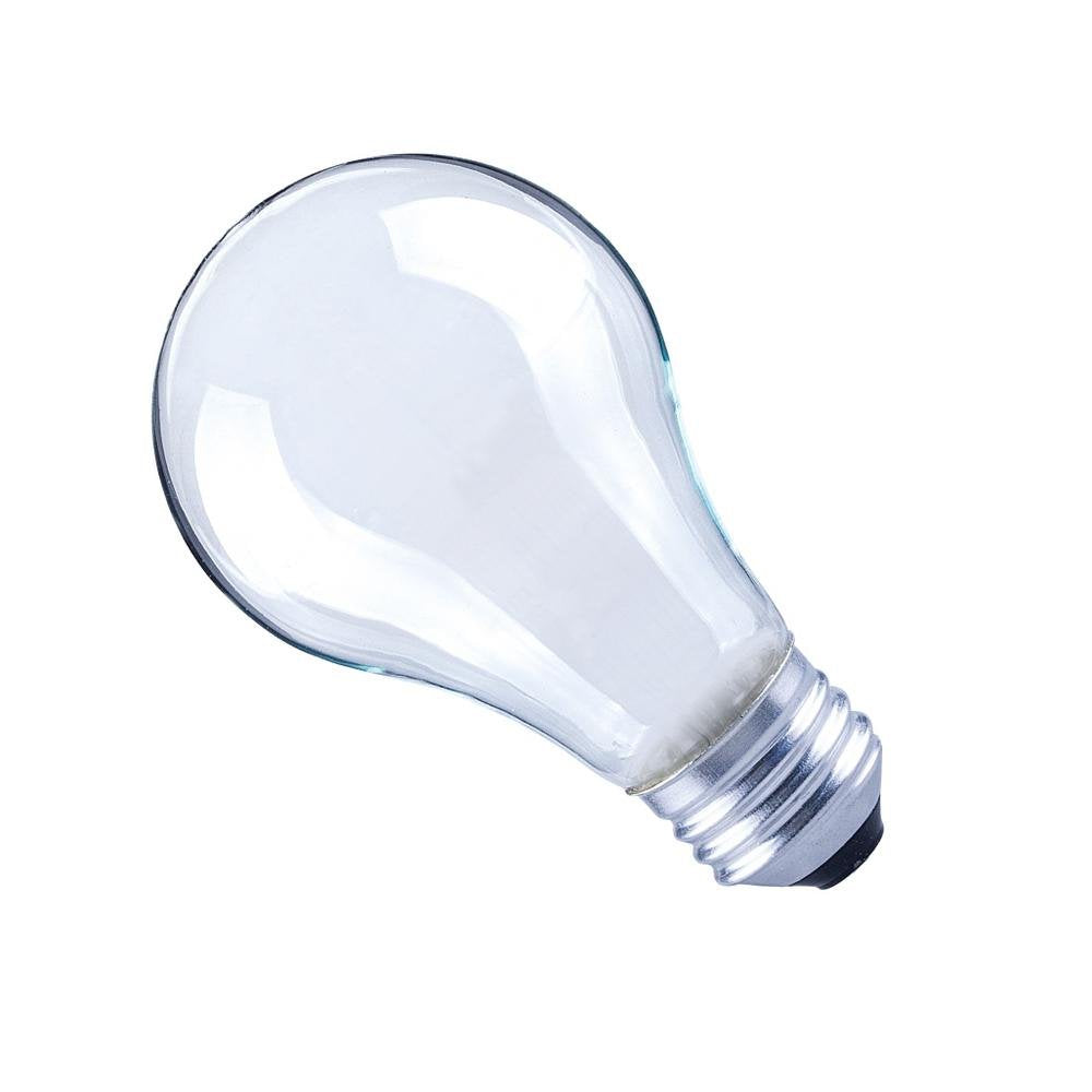 40-Watt Equivalent A19 Frosted Glass Filament Dimmable LED Light Bulb Soft White (6-Pack)