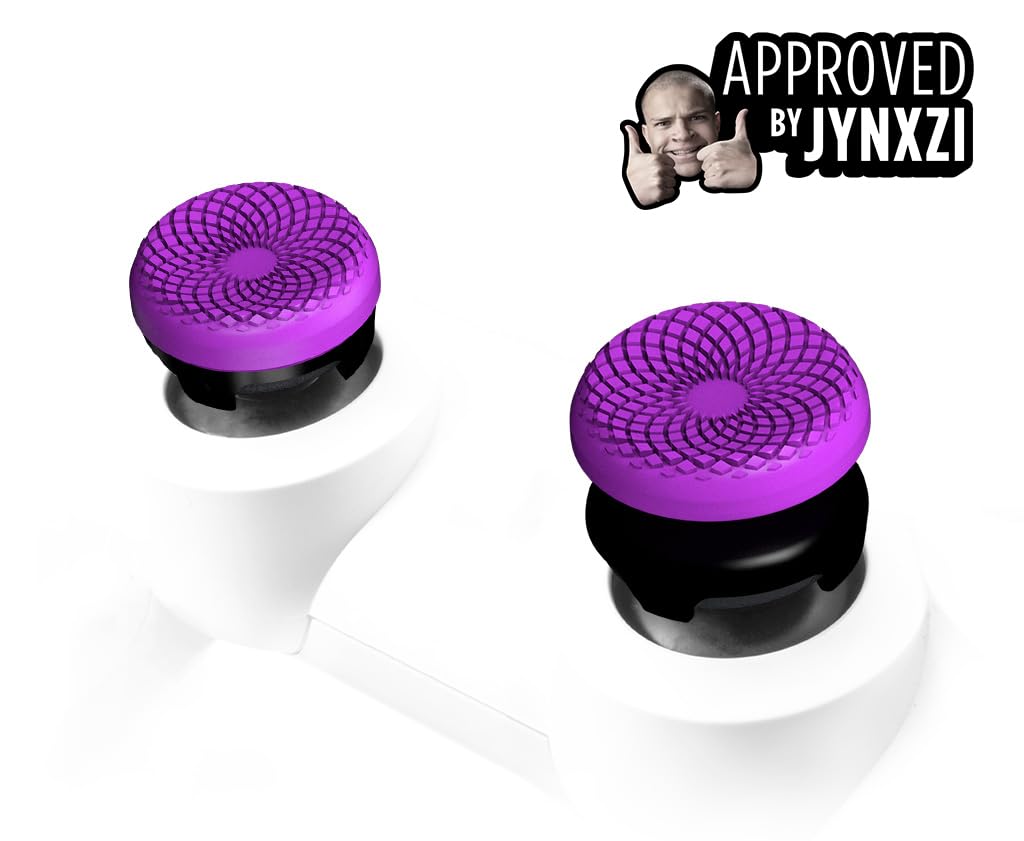 KontrolFreek FPS Freek Frenzy for PlayStation 5 (PS5) and PlayStation 4 (PS4) Controller | Performance Thumbsticks | 1 High-Rise, 1 Mid-Rise |