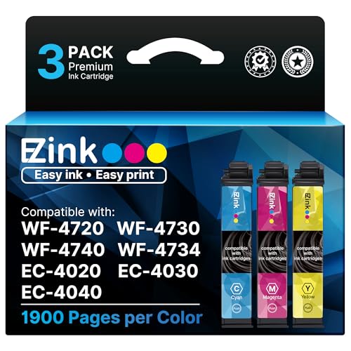 E-Z Ink Remanufactured Replacement for 802XL Ink Cartridges, 3 Pack