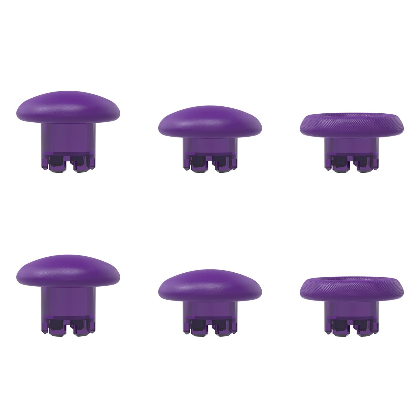 Replacement Thumbsticks for PS5 Edge Controller - Swap Thumb Grips Buttons Accessories for PS5 Edge Controller (Purple)