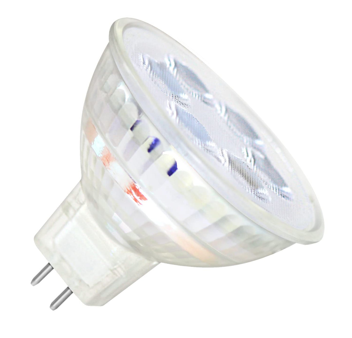 Sylvania Glass LED Flood LAMP, MR16, 6 WATTS, 3000K, 82 CRI, GU5.3 Base, 12 Volts, DIMMABLE, 1 Pack, Warm White (78240)