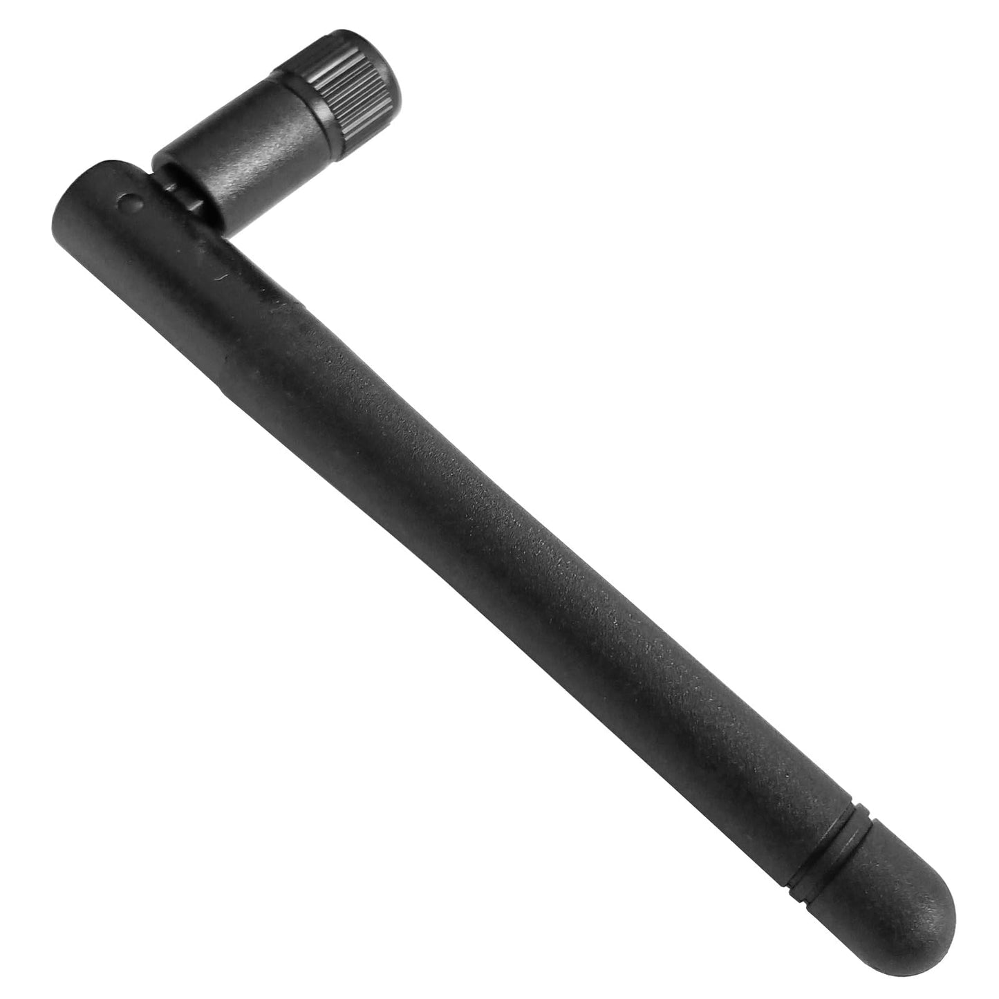 QAREQU Computer Networking RP-SMA Antenna (2-Pack), 2dBi Dual Band WiFi 2.4GHz 5GHz BT Wireless Signal (RP-SMA Male (Hole))