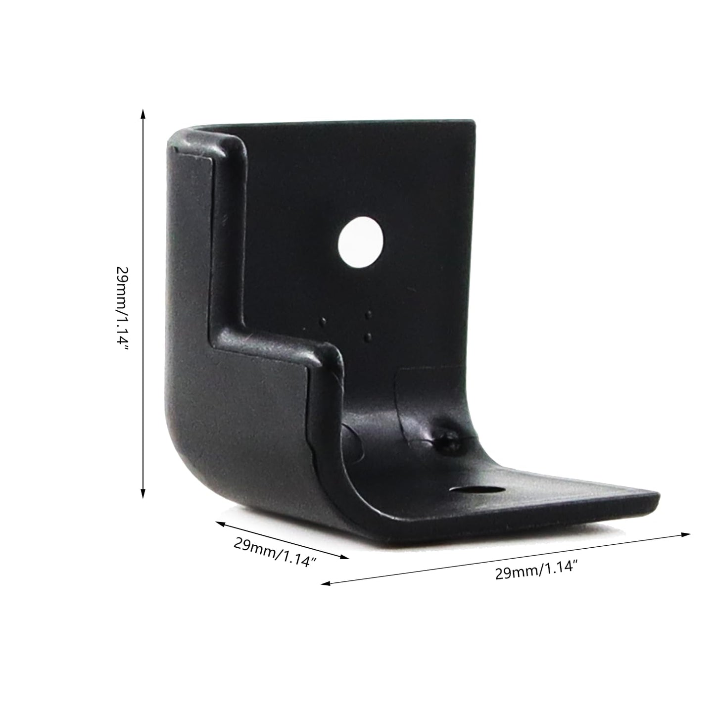 Boguish 8pcs Speaker Corner Protectors Speaker Corner 1.14'' Speaker Stackable Protectors Corner Wrap Enclosure Protection