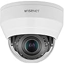 HANWHA | QND-8080R | 5 MP Indoor Network IR Dome Camera with 3.2~10mm (3.1x) Motorized varifocal Lens, RJ45 Connection