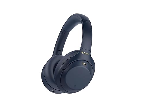 Sony WH-1000XM4 Noise Cancelling Wireless Headphones - 30hr Battery Life - Over Ear Style - Optimised for Alexa and Google Assistant - Built-in mic…