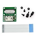 chenyang 2 Pack HDMI to CSI Raspberry PI Camera Module Expansion Adapter with Flat Ribbon Flex Cable 5cm