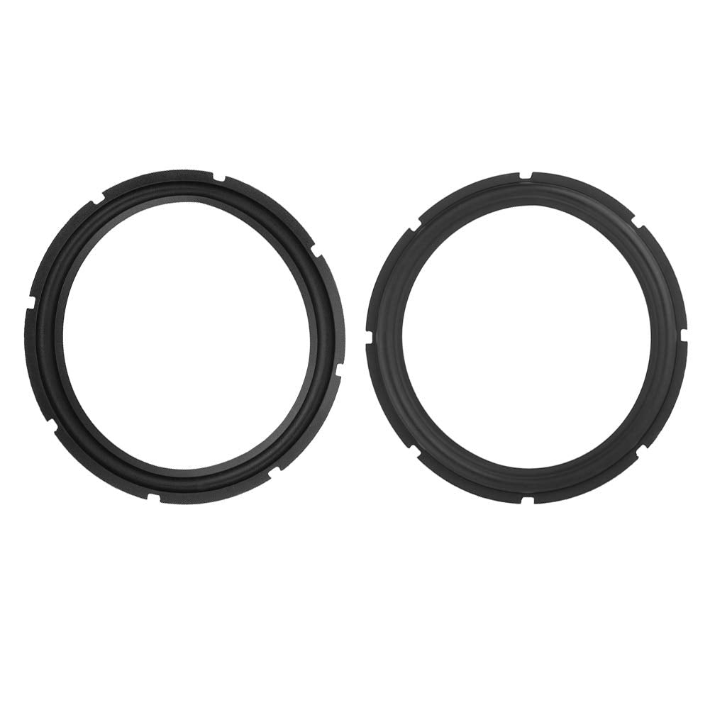 Zopsc Speaker Foam Surround, Universal 12 Inch Woofer Repair Kit for Enhanced Bass Performance Replacement Parts Black Rubber Flexible Durable
