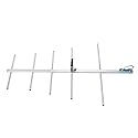 TWAYRDIO High Gain Yagi Antenna, UHF 70cm 9dBi Outdoor 100W 400-470Mhz GMRS Directional Yagi for Amateur Radio,Repeater System,433mhz Device,Satellite